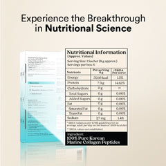 marine collagen nutritional information