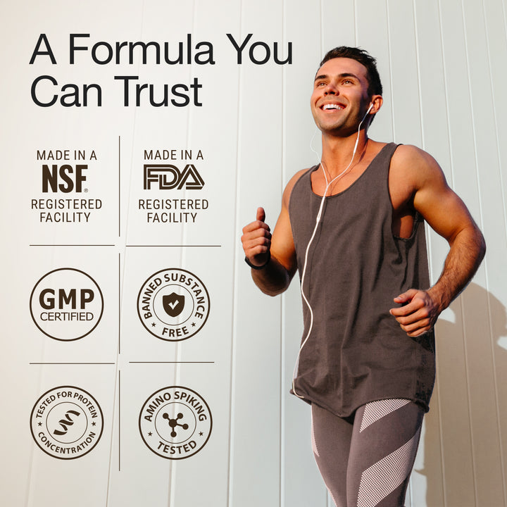 Whey Protein Isolate + Concentrate 24g | 1kg| 4B CFU Probiotics | Cappuccino