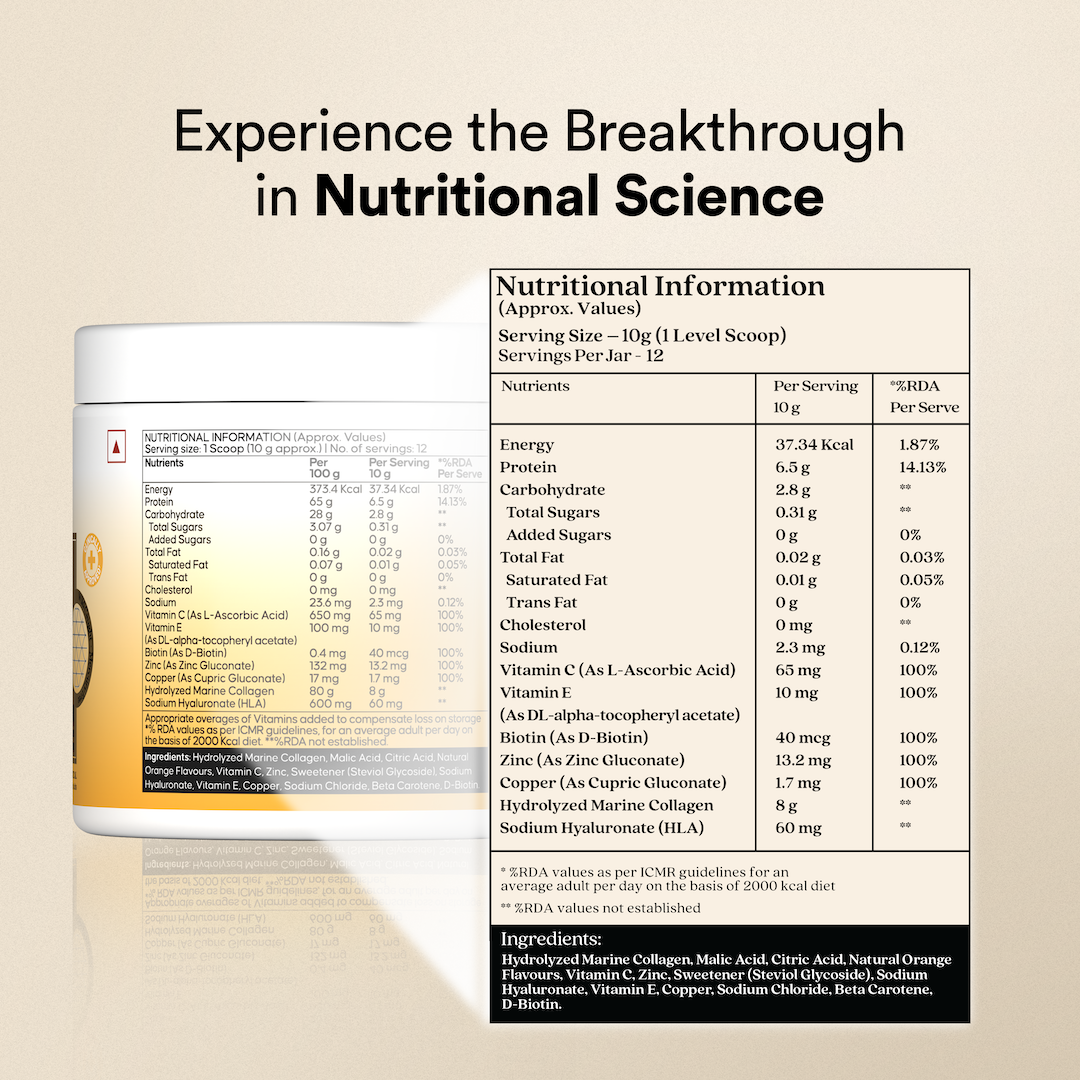 Marine Collagen - Valencia Orange