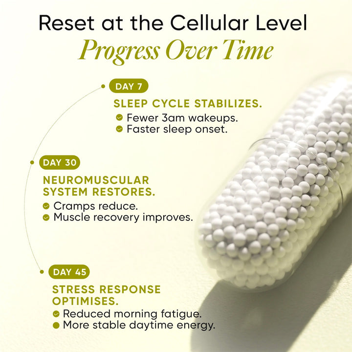 Liposomal Magnesium Glycinate (Chelated) | Pack of 60 Capsules