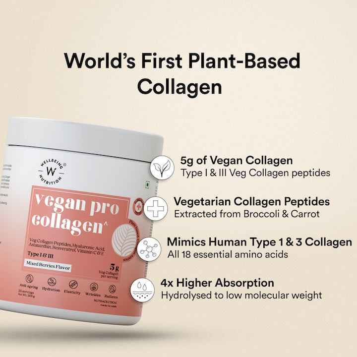 Vital Proteins Collagen Peptides Powder With Hyaluronic Acid And Vitamin C, Unflavored, 20 Oz