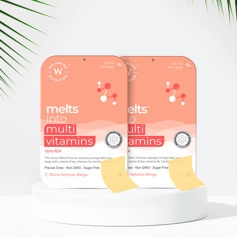 Multivitamin Rda melts® Multivitamins with 100% RDA of Vitamins & Minerals for Adults ...