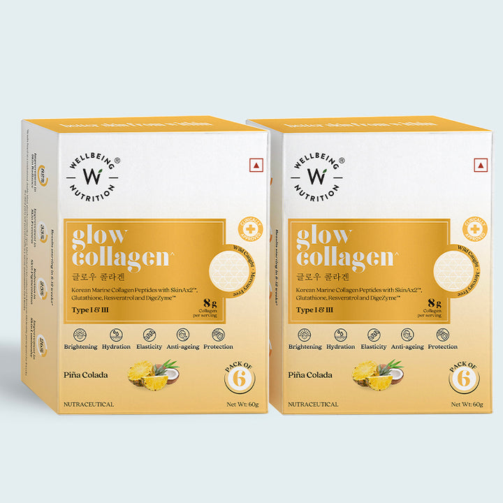 Glow Collagen Pina Colada Flavor Sachets