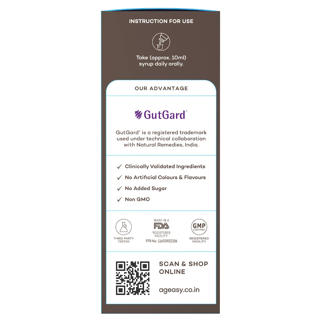 Acidity Calm | Acid Reflux & Heartburn Relief | For Seniors | 15 Sachets