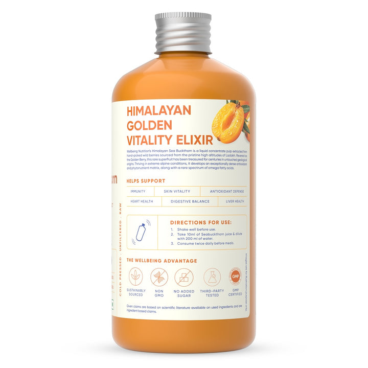 Himalayan Sea Buckthorn Juice with Curcumin Extract | 500ml
