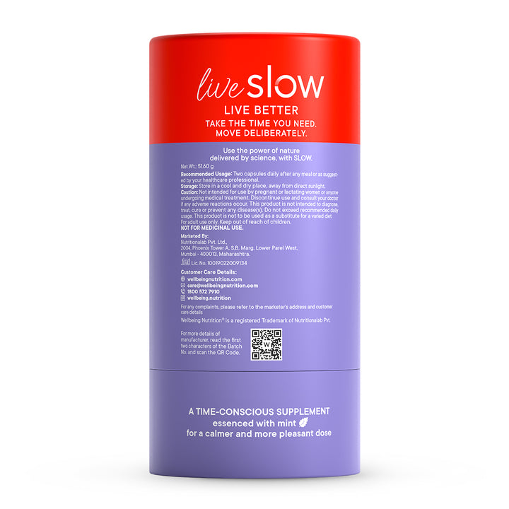 Slow Advanced N-Acetyl-Cysteine + Glycine Capsules