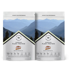 Superfood Plant Protein British Banoffee Pie pack of 2