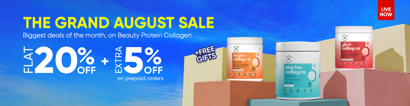 Buy Collagen Supplements for Skin, Hair & Joint Health