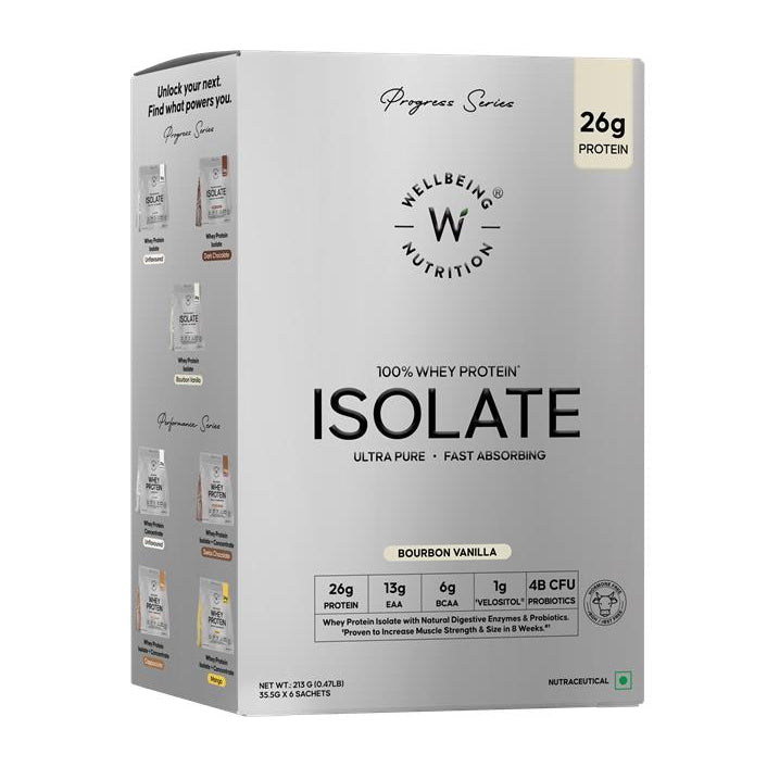 Whey Protein Isolate Bourbon Vanilla Sachets