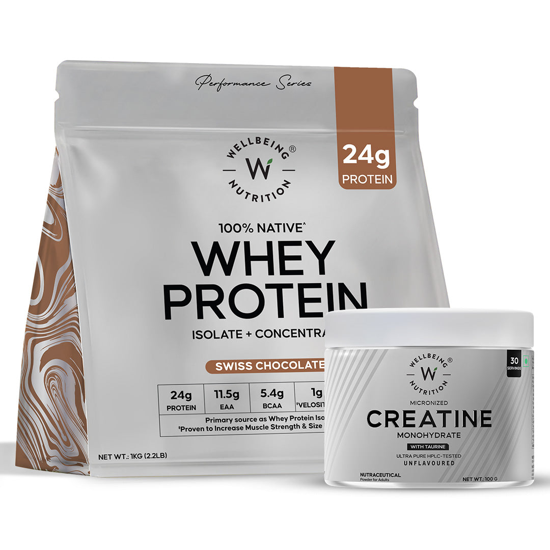Whey Protein Blend with Creatine - Swiss Chocolate
