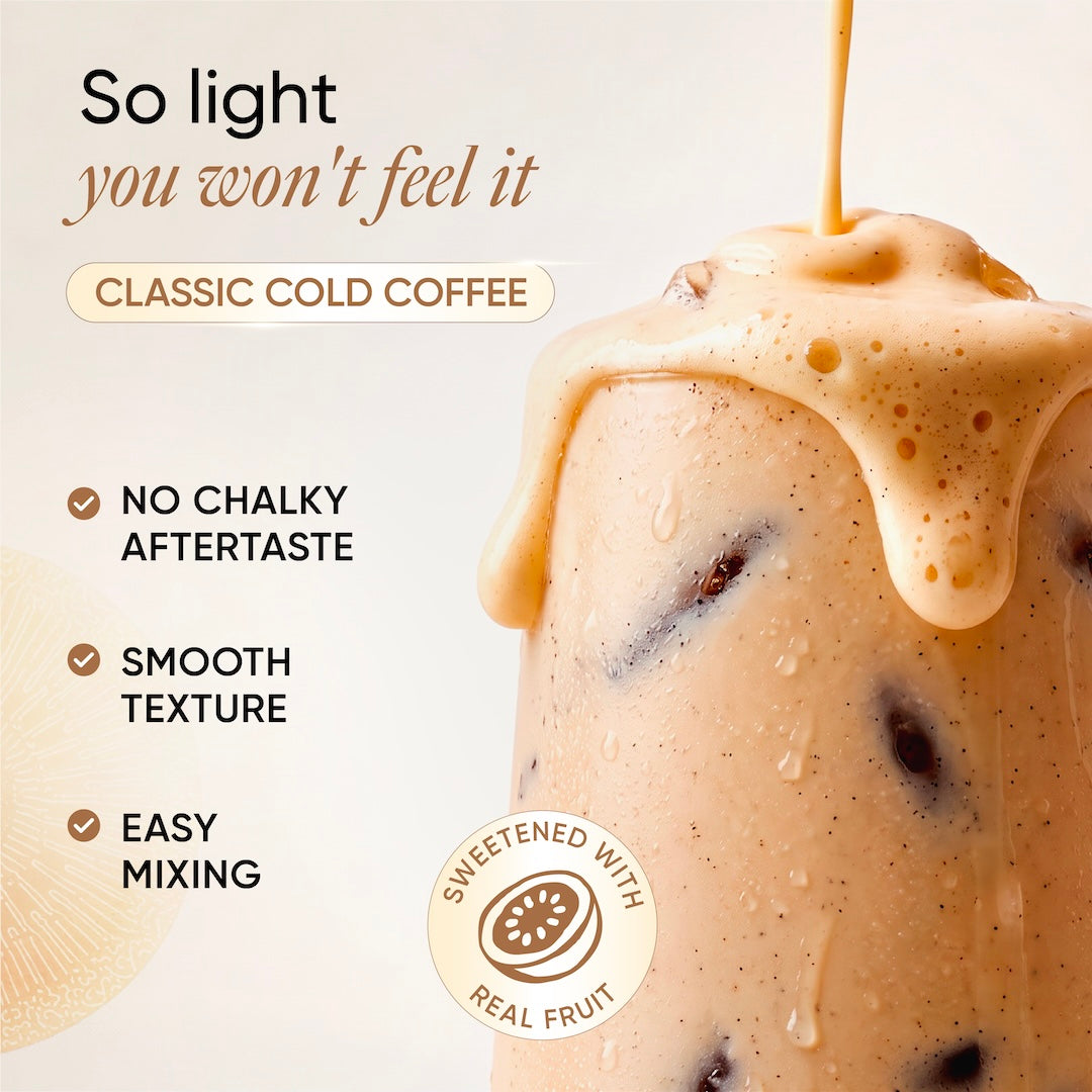 Yeast Protein Cold Coffee