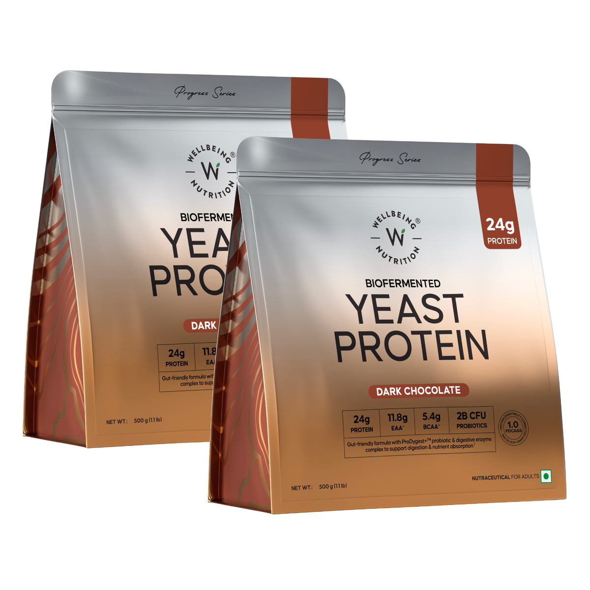 Yeast Protein Dark Chocolate Pack of two