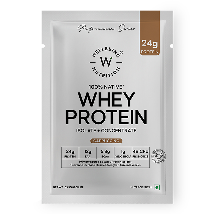 Whey Protein Blend Cappuccino Free Sachet